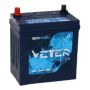 Автомобильный аккумулятор Veter Asia 50B19L 44А/ч-12V ст EN400 тонкие обратная 187x125x225
